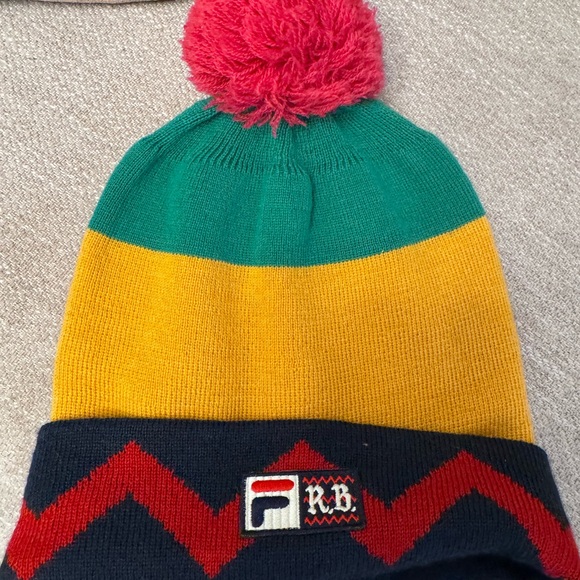 Fila / Rowing Blazers Multicolor Pom-Pom Beanie - Picture 1 of 2
